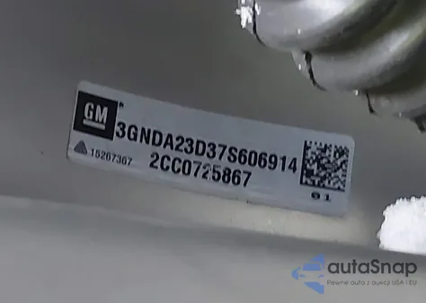 2007 Chevrolet Hhr Lt from USA, damaged, VIN 3GNDA23D37S606914